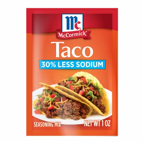 25% Less Sodium Taco Seasoning Mix - Old El Paso