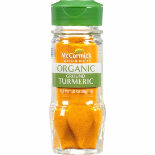 McCormick Gourmet Organic Ground Turmeric Perspective: front