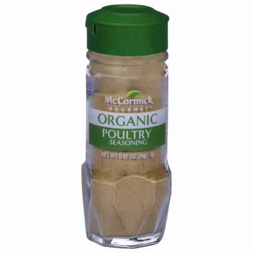 McCormick® Gourmet™ Organic Poultry Seasoning Perspective: front