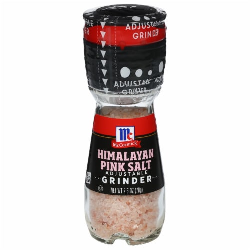 McCormick® Himalayan Pink Salt Grinder Perspective: front