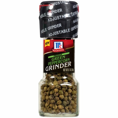McCormick Premium Green Peppercorn Grinder Perspective: front