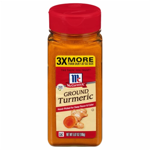 McCormick Ground Turmeric Perspective: front
