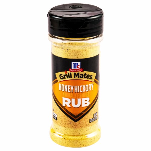 McCormick Grill Mates Honey Hickory Rub Shaker Perspective: front
