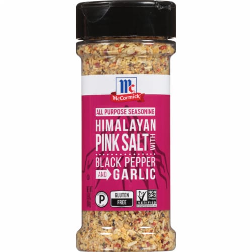 McCormick® Himalayan Pink Salt with Black Pepper and Garlic All Purpose Seasoning