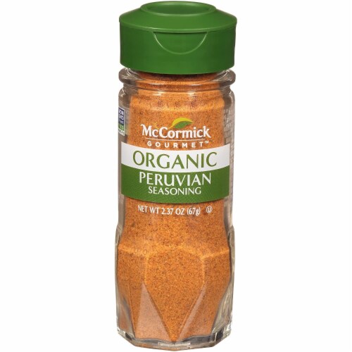 McCormick® Gourmet Organic Peruvian Seasoning Perspective: front