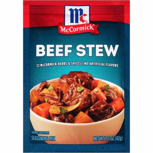 McCormick Classic Beef Stew Seasoning Mix Perspective: front