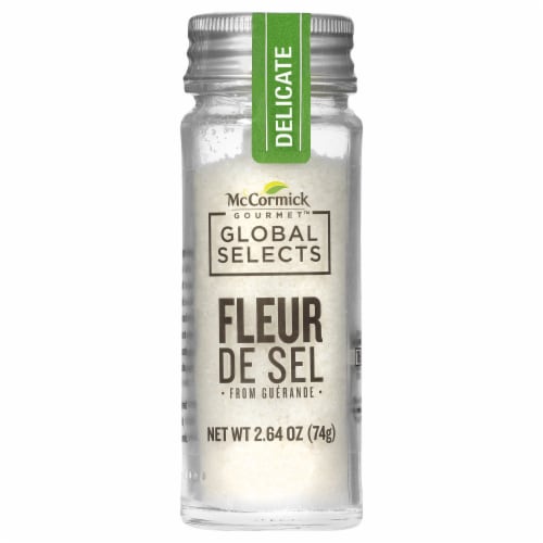 McCormick Gourmet™ Global Selects Fleur de Sel Finishing Sea Salt Perspective: front