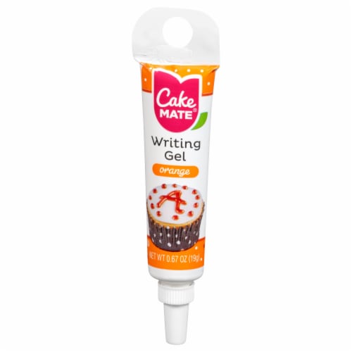 Cake Mate Orange Decorating Gel Perspective: front