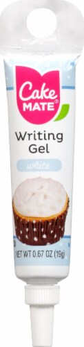 Cake Mate White Writing Gel Perspective: front