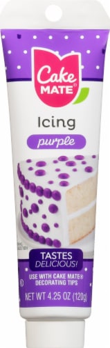 Cake Mate Icing Purple Perspective: front