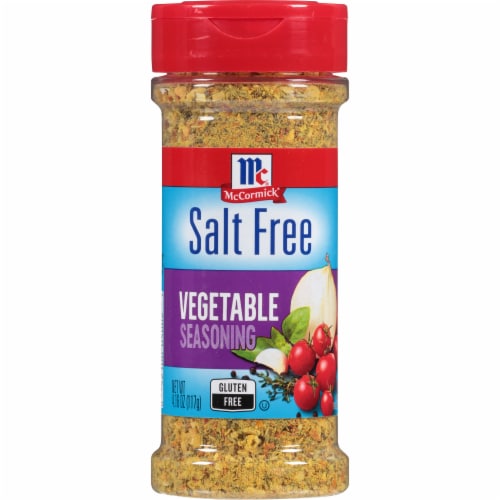 McCormick Salt Free Vegetable Seasoning Perspective: front