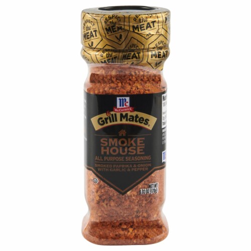McCormick® Grill Mates® Smoked Paprika & Onion with Garlic & Pepper Seasoning Perspective: front