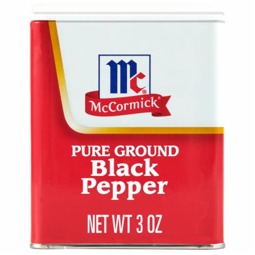 McCormick Pure Ground Black Pepper Perspective: front