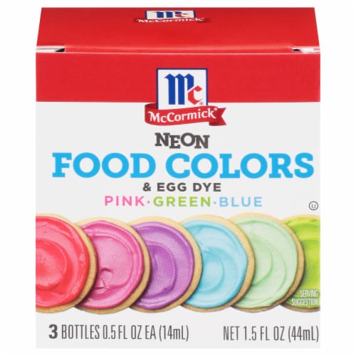 McCormick® Neon Food Colors And Egg Dye Perspective: front