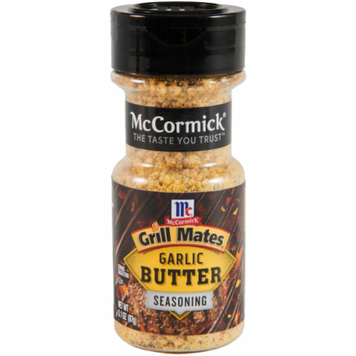 McCormick Grill Mates Garlic Butter Seasoning Perspective: front