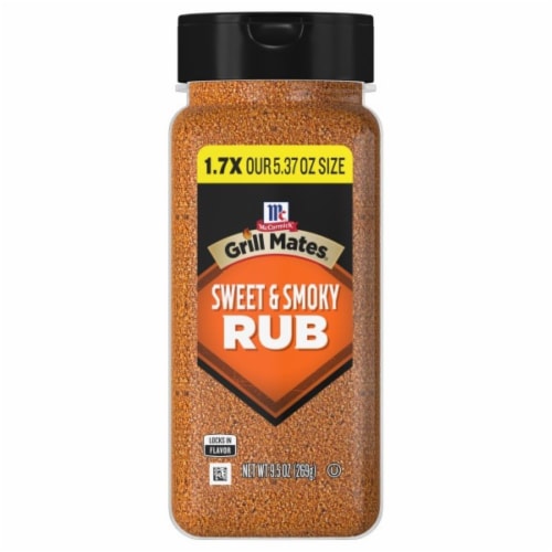 McCormick® Grill Mates® Sweet & Smoky Rub Perspective: front