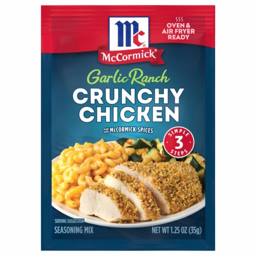 McCormick Garlic Ranch Crunchy Chicken Seasoning Mix Perspective: front