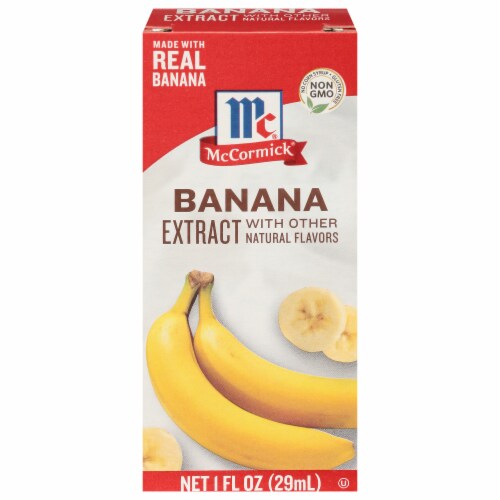 McCormick Banana Flavor Extract Perspective: front