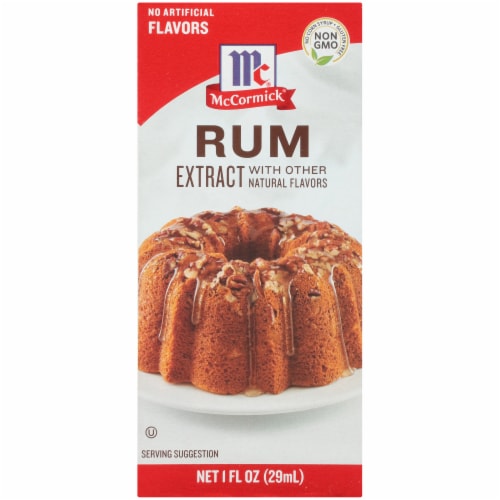 McCormick Rum Extract With Other Natural Flavors Perspective: front