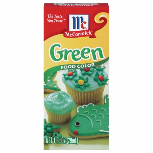 McCormick Green Food Color Perspective: front