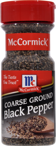 McCormick Coarse Ground Black Pepper Perspective: front