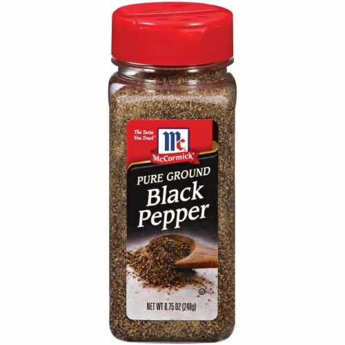 McCormick Pure Ground Black Pepper Perspective: front