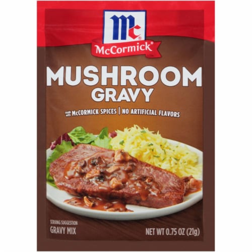 McCormick Mushroom Gravy Mix Perspective: front