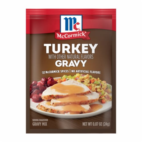 McCormick Turkey Gravy Seasoning Mix Perspective: front
