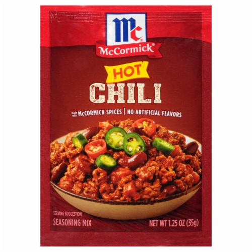 McCormick® Hot Chili Seasoning Mix, 1.25 oz - Ralphs