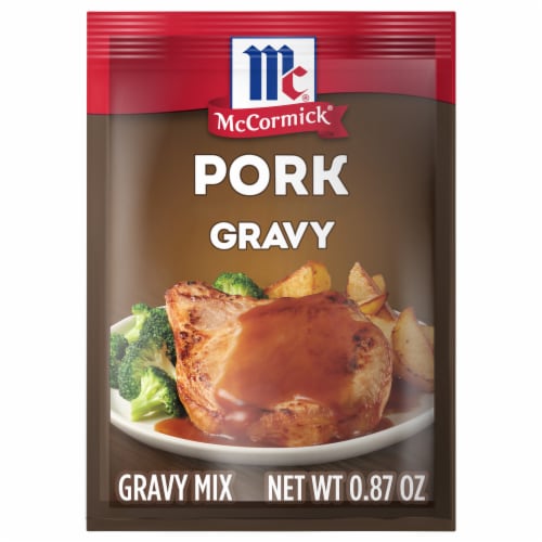 McCormick Pork Gravy Seasoning Mix Perspective: front