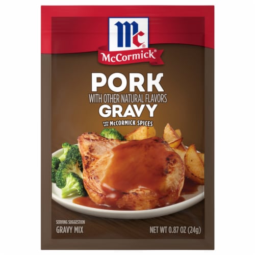 McCormick Pork Gravy Seasoning Mix Perspective: front