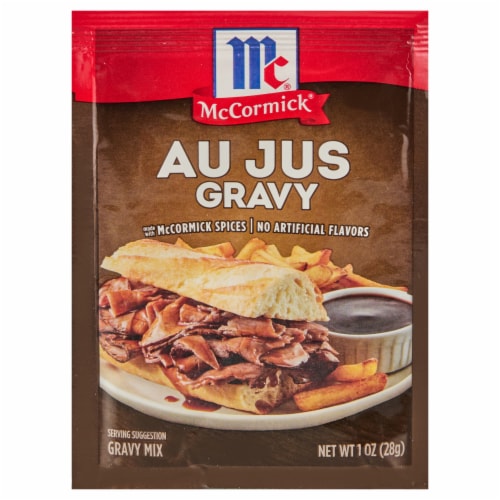 McCormick Au Jus Gravy Seasoning Mix Perspective: front