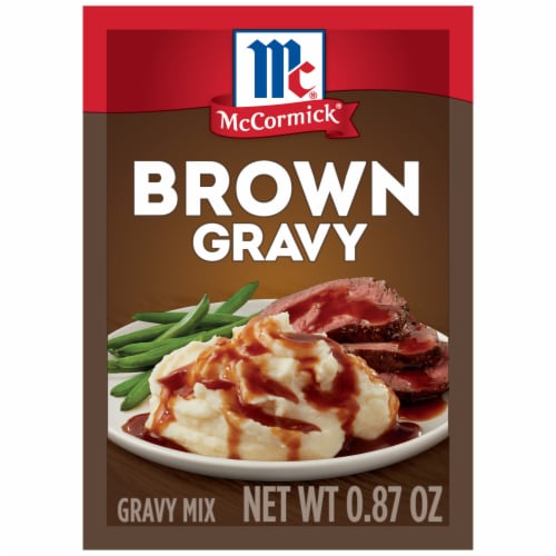 McCormick Brown Gravy Mix Perspective: front