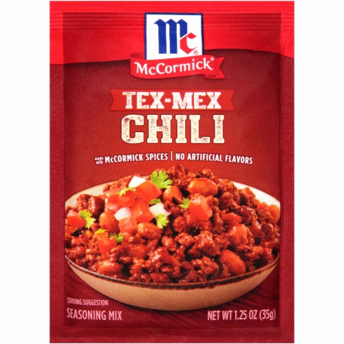 McCormick Tex-Mex Chili Seasoning Mix Perspective: front