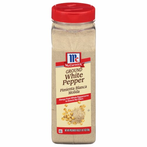 McCormick® Ground White Pepper Perspective: front