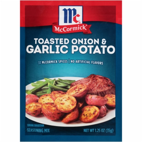 McCormick Toasted Onion Garlic Potato Seasoning Mix 1.25 oz