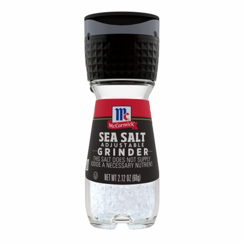 McCormick Sea Salt Grinder Perspective: front