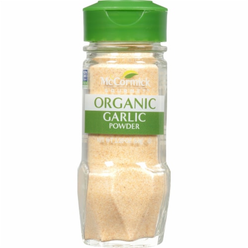 McCormick Gourmet Organic Garlic Powder Perspective: front