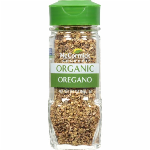 McCormick Gourmet Organic Oregano Leaves Perspective: front