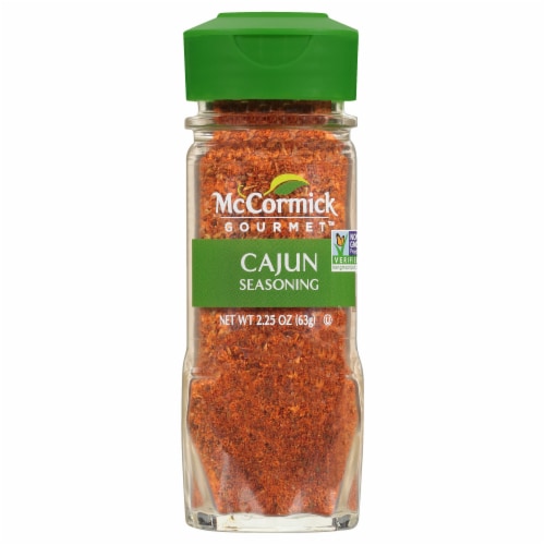 McCormick Gourmet Cajun Seasoning Perspective: front