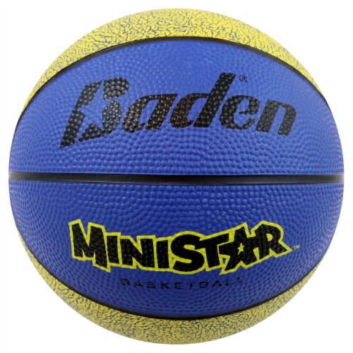 Baden® BR3 Mini Star Rubber Basketballs - Assorted Perspective: front
