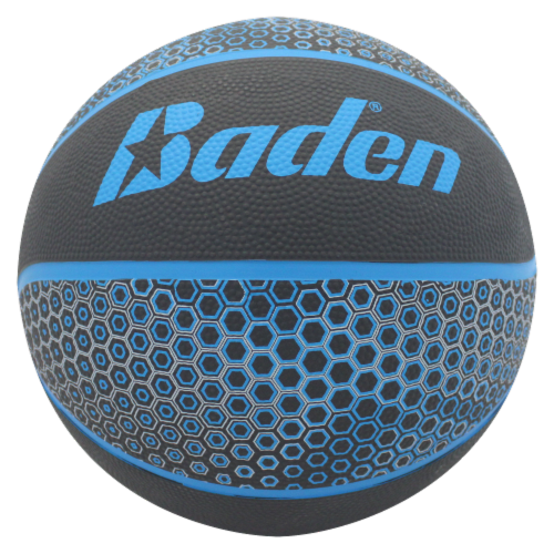Baden Rubber Basketball Hex - TQ/Grey Perspective: front
