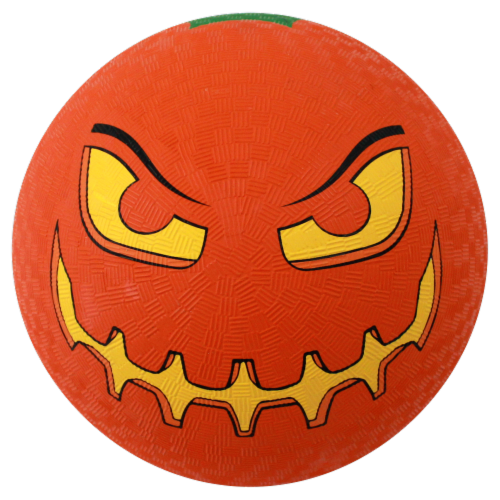 Baden Halloween Evil Grin Playground Ball Perspective: front