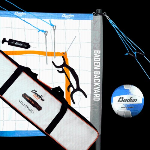 Baden Backyard Champions Volleyball Set Perspective: front