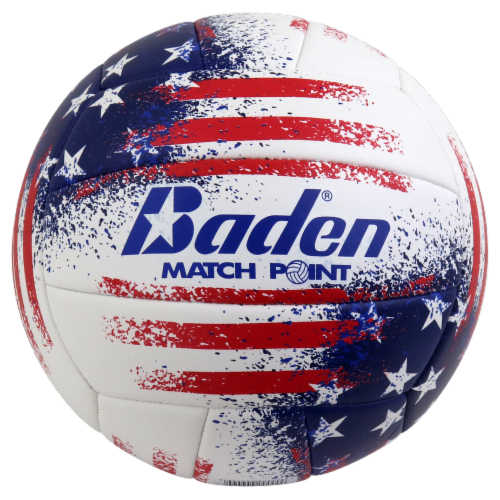 Baden Match Point USA Volleyball - Red/White/Blue, 1 ct - Jay C Food Stores