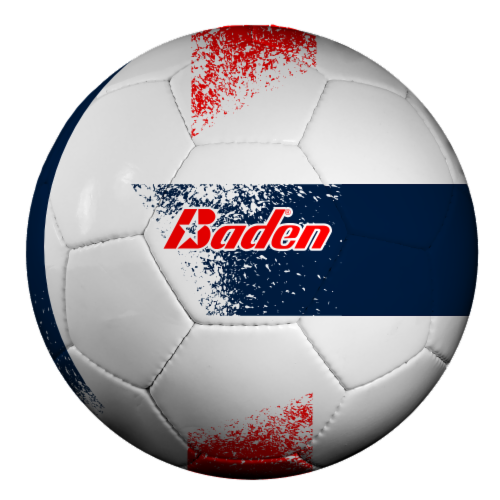 Baden® USA Soccer Ball Perspective: front
