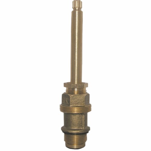 Lasco Price Pfister #6135 Hot/Cold Brass Bathtub Stem S-1114-3 Perspective: front
