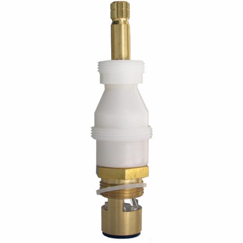 Lasco Price Pfister No. 5084 Hot/Cold Ceramic & Brass Bathtub Stem S-832-3 Perspective: front