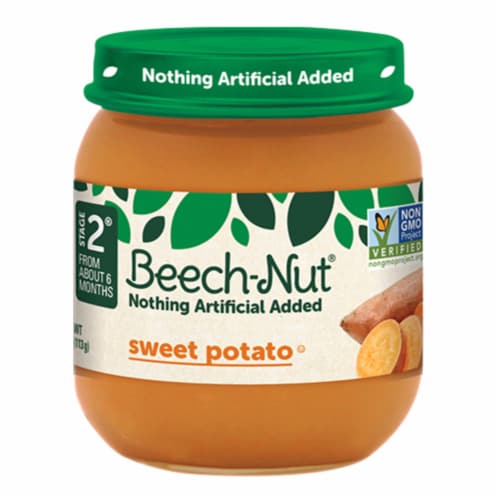 Beech-Nut® Stage 2 Sweet Potato Baby Food Perspective: front