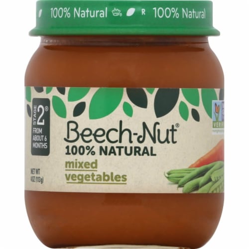 Beech-Nut® Mixed Vegetables Stage 2 Baby Food Perspective: front